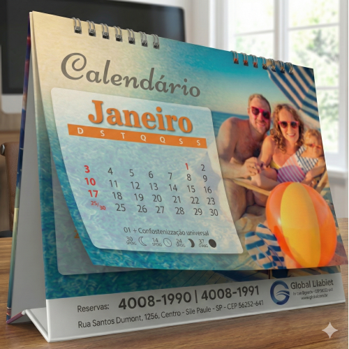filhotes de  calendario-de-mesa-wire-o
